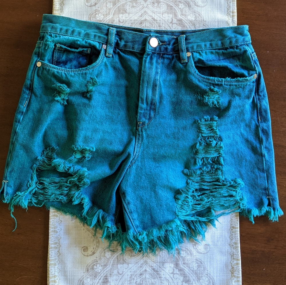 BLANKNYC Vintage Hi Rise Jean Shorts
